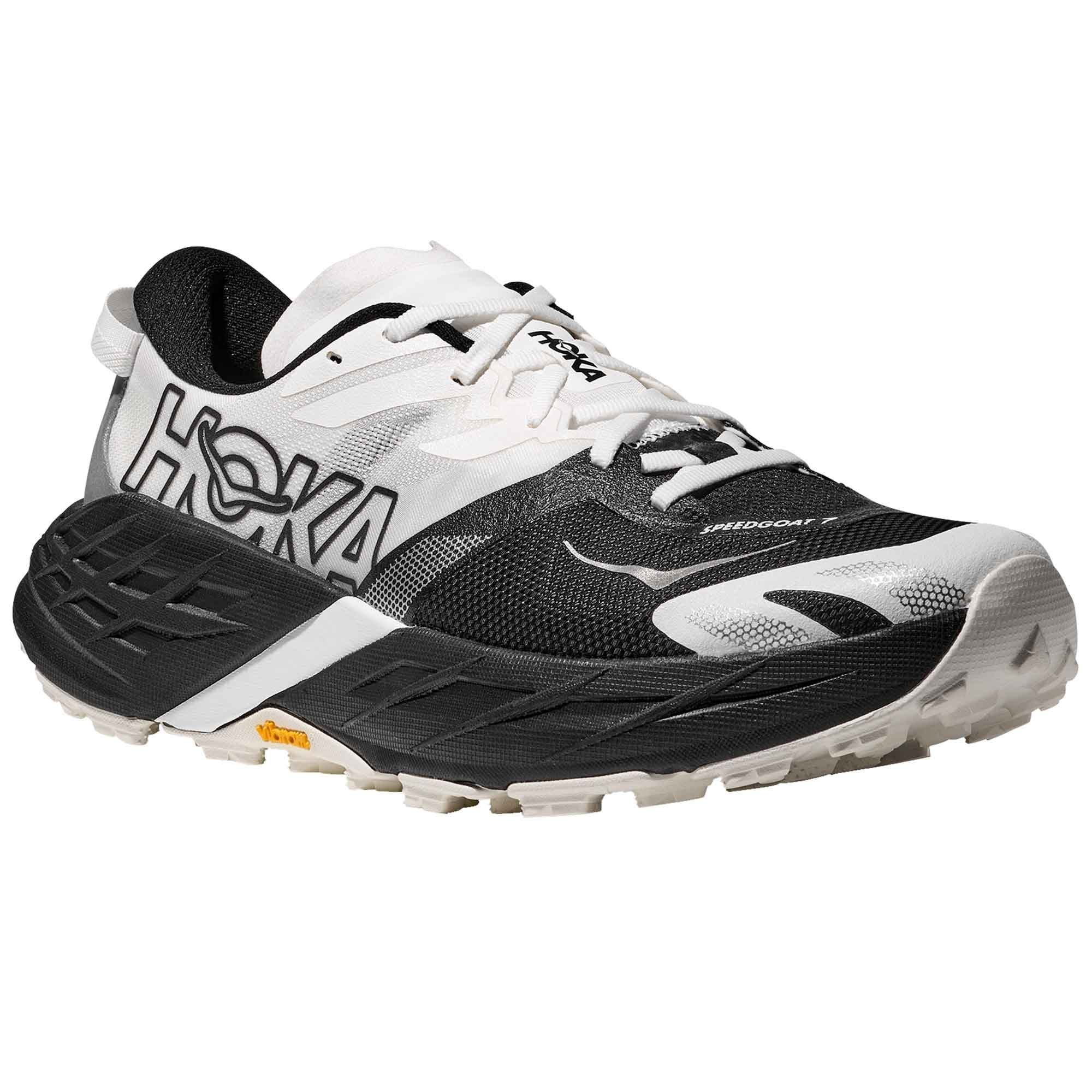 Speedgoat 7 Wide Women's Trail Running Shoes Black/White