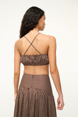 HAMMOCK TOP | DARK OAK MICRO STRIPE