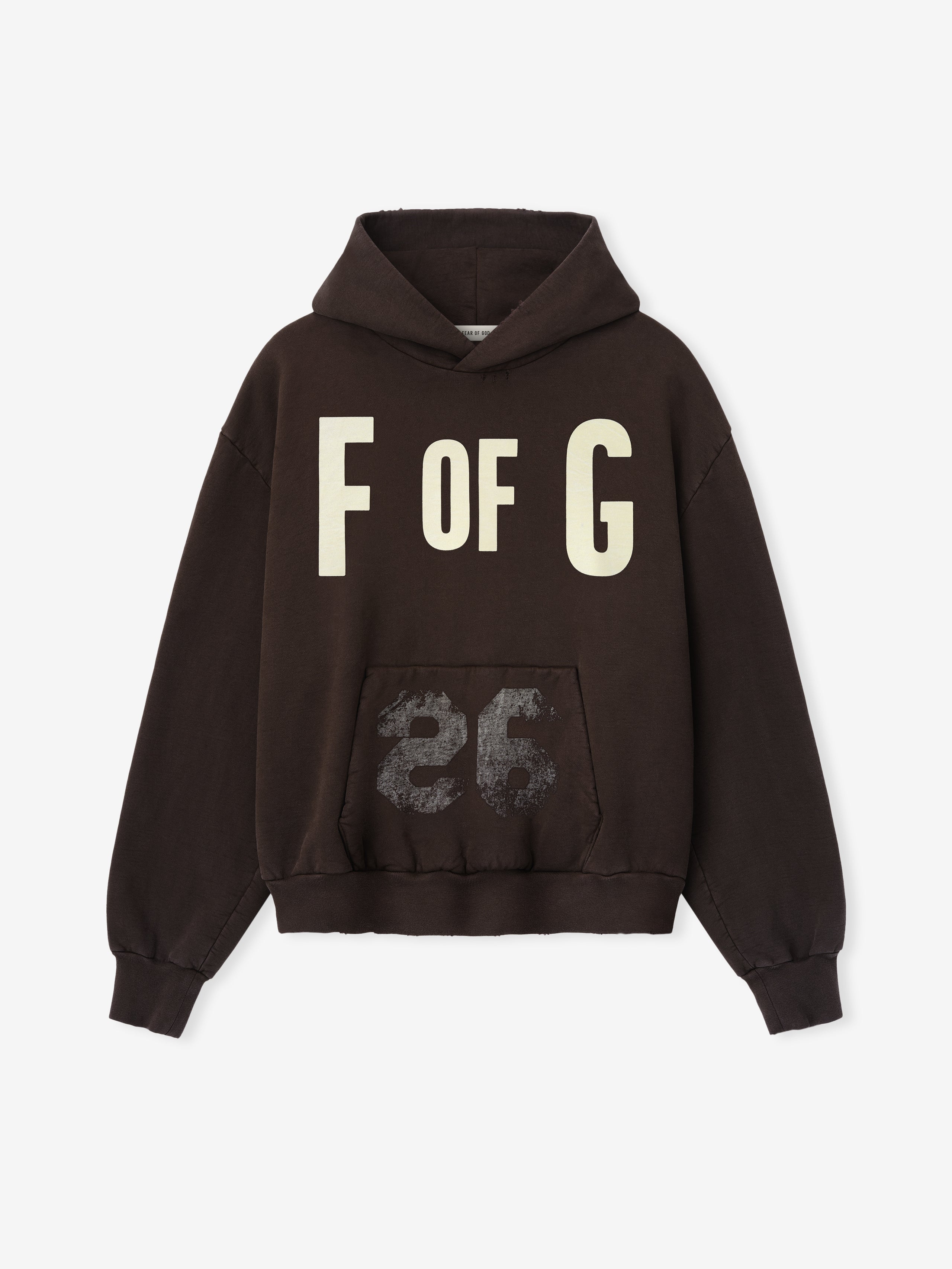 F Of G Classic Half Raglan Hoodie W/ Pocket